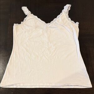 Cosabella Ivory Lace-Trim Camisole